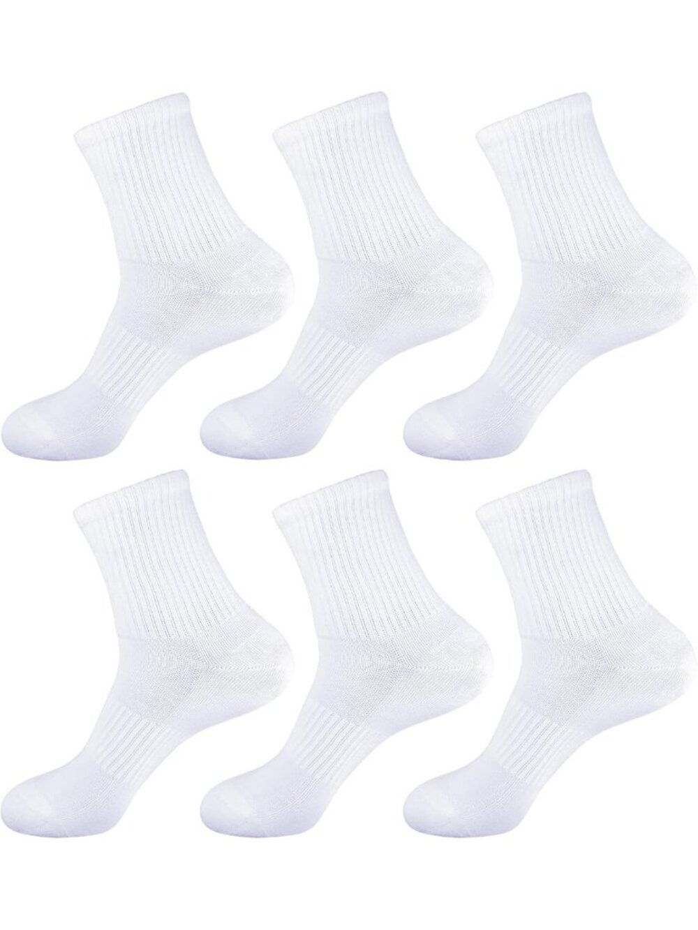 Women's Breathable Anti-Odor Moisture-Wicking Low Cut & Quarter Crew Socks
